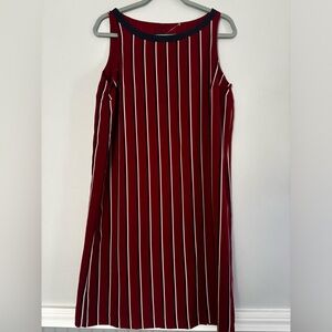 Tommy Hilfiger Striped Sleeveless‎ Dress Size Medium